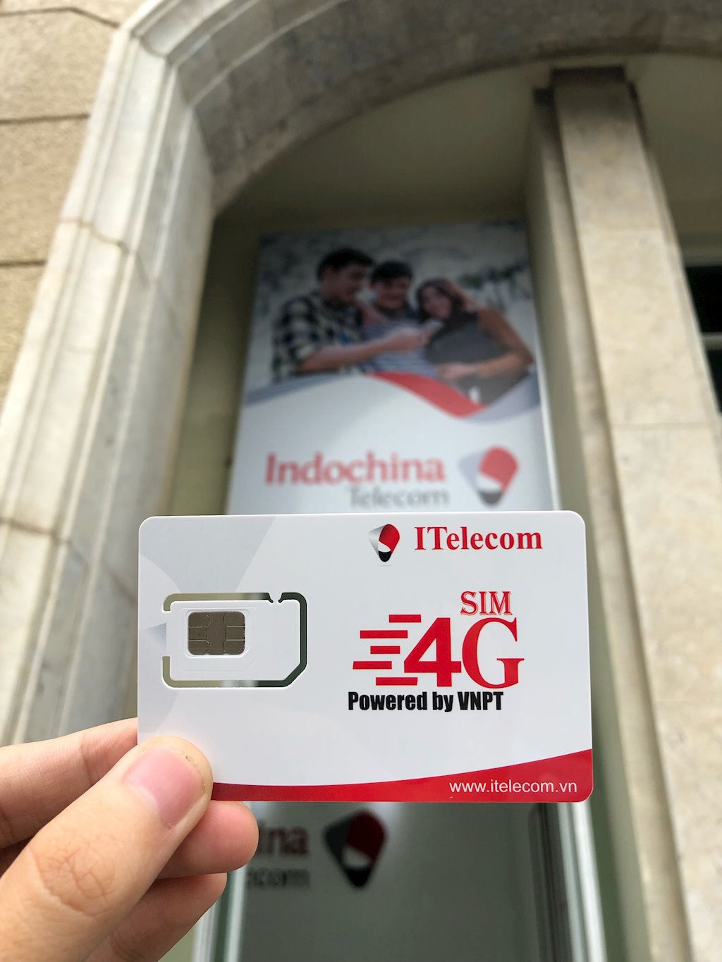 Sim 4G Indochina ITelecom